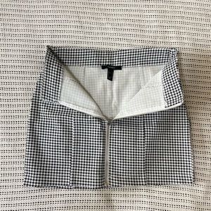 Forever 21 plaid mini skirt